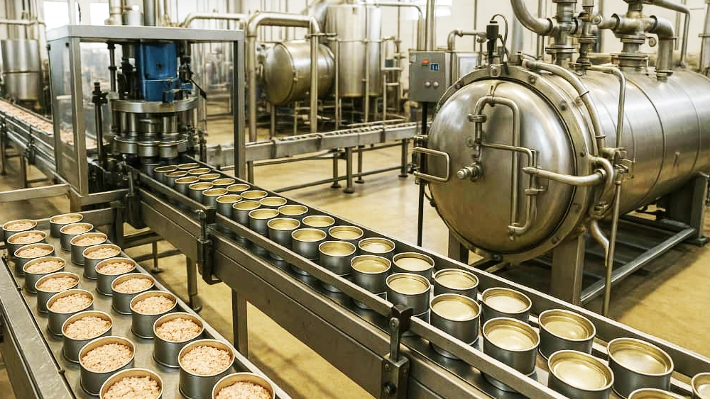 هزینه خط تولید تن ماهی